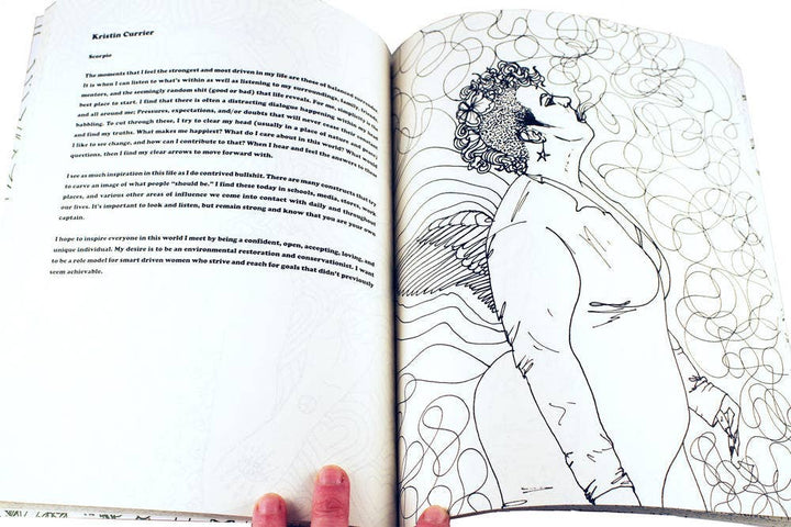 Microcosm Publishing & Distribution - Stoner Babes Coloring Book - Esme and Elodie