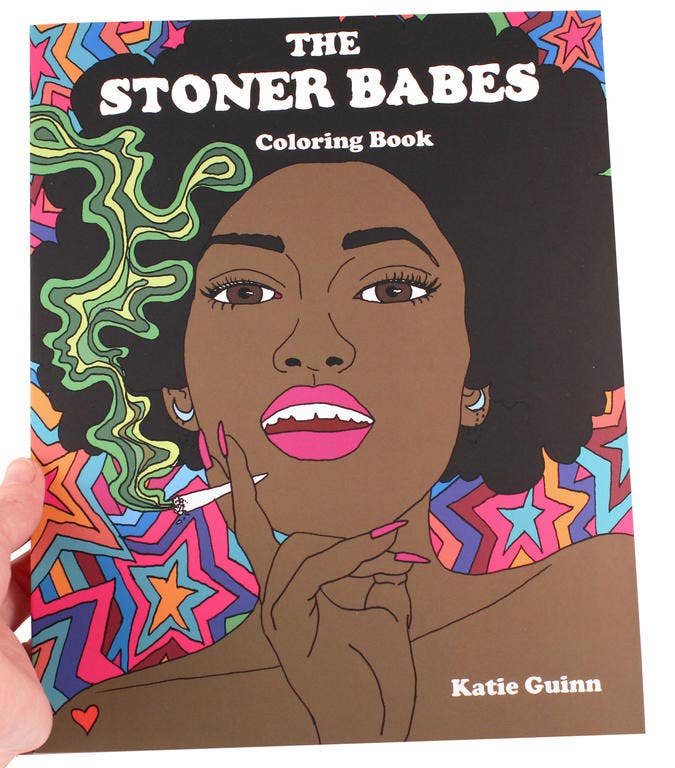 Microcosm Publishing & Distribution - Stoner Babes Coloring Book - Esme and Elodie