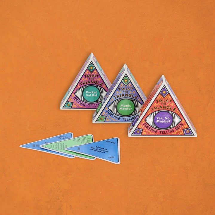 Microcosm Publishing & Distribution - Trust the Triangle Fortune-Telling Deck: Pocket Gal Pal - Esme and Elodie