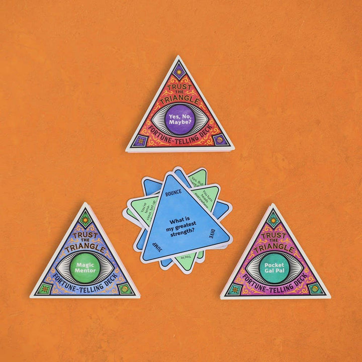 Microcosm Publishing & Distribution - Trust the Triangle Fortune-Telling Deck: Pocket Gal Pal - Esme and Elodie
