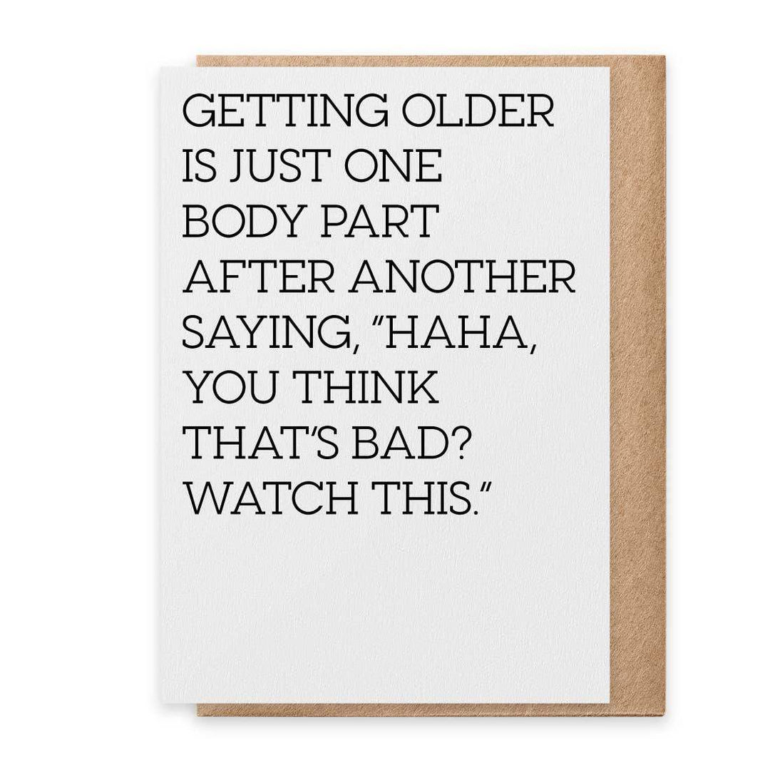 Paisley & Parsley - Getting Older - Greeting Card - Esme and Elodie
