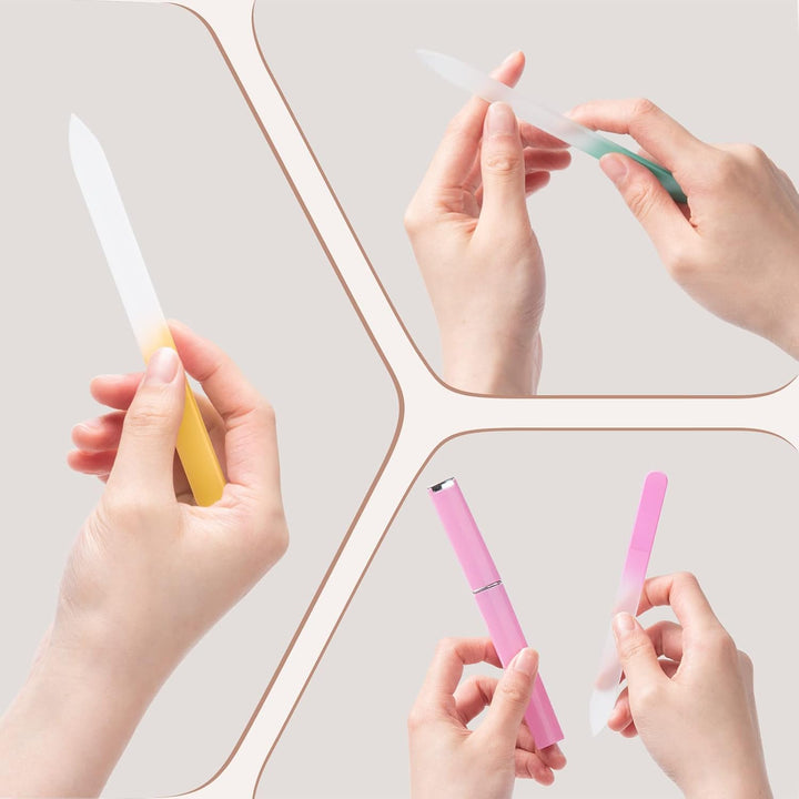 portable nail file with case