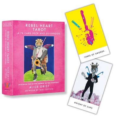 tarot deck rebel heart modern art