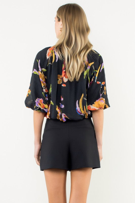 XL Collection- Floral Blouse