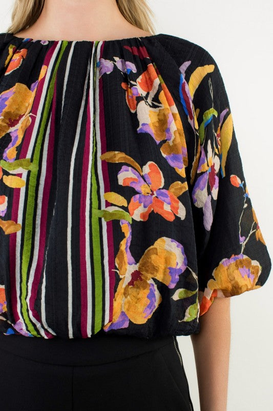 XL Collection- Floral Blouse