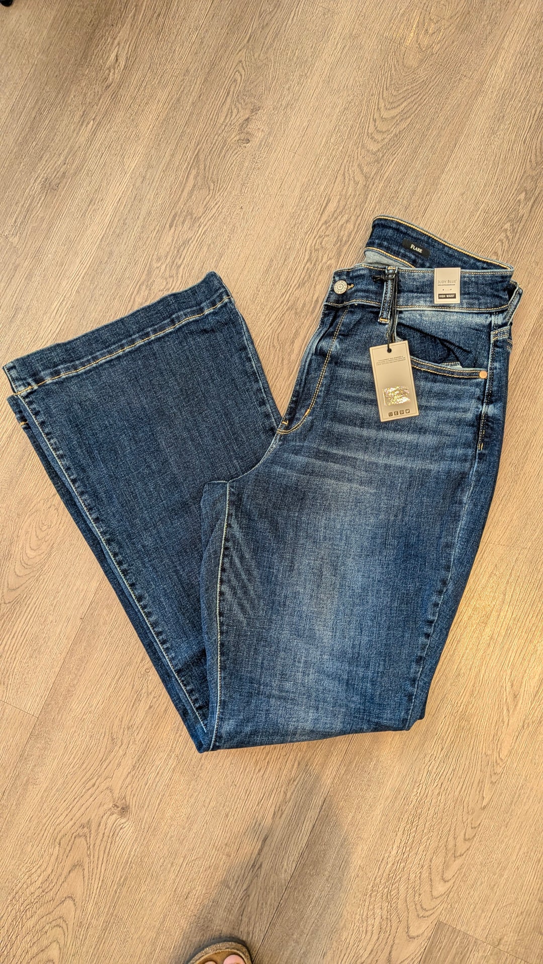 Judy Blue Plus Size Flare High Waist
