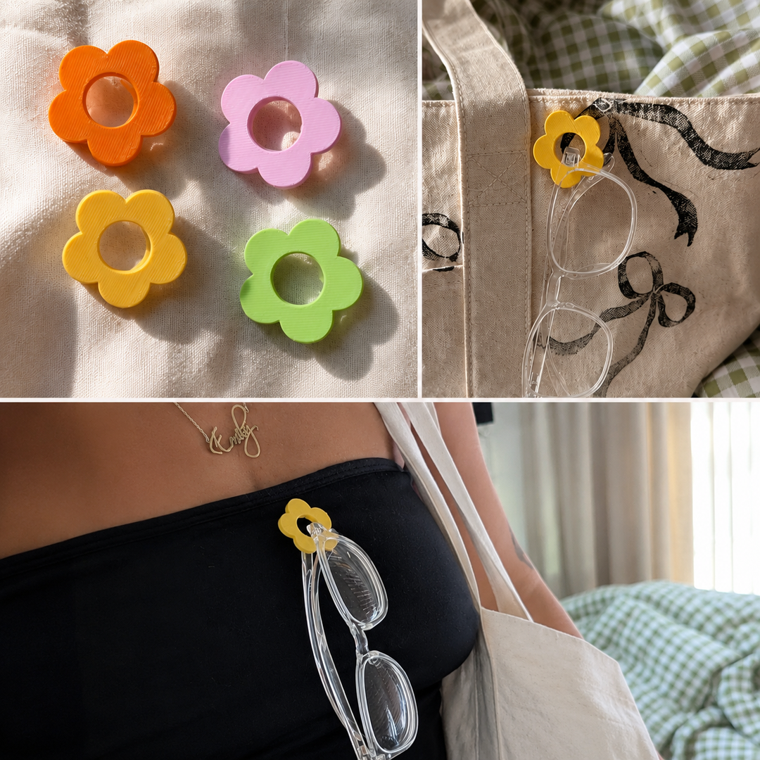 ADHD Solution: Glasses Holder Flower Pin