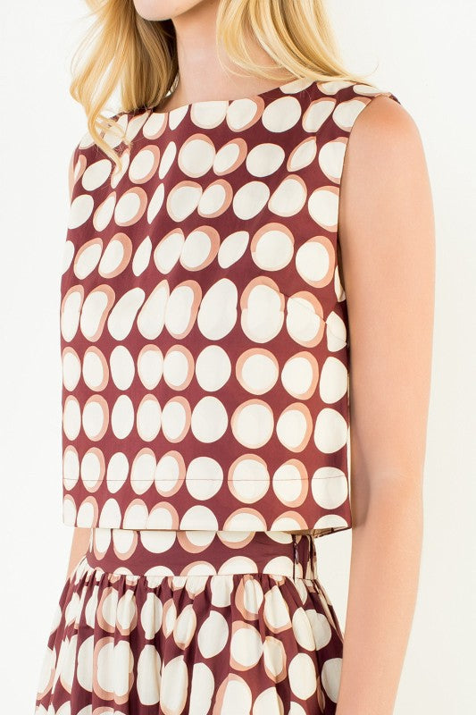 XL Collection- Geometric Tank Top