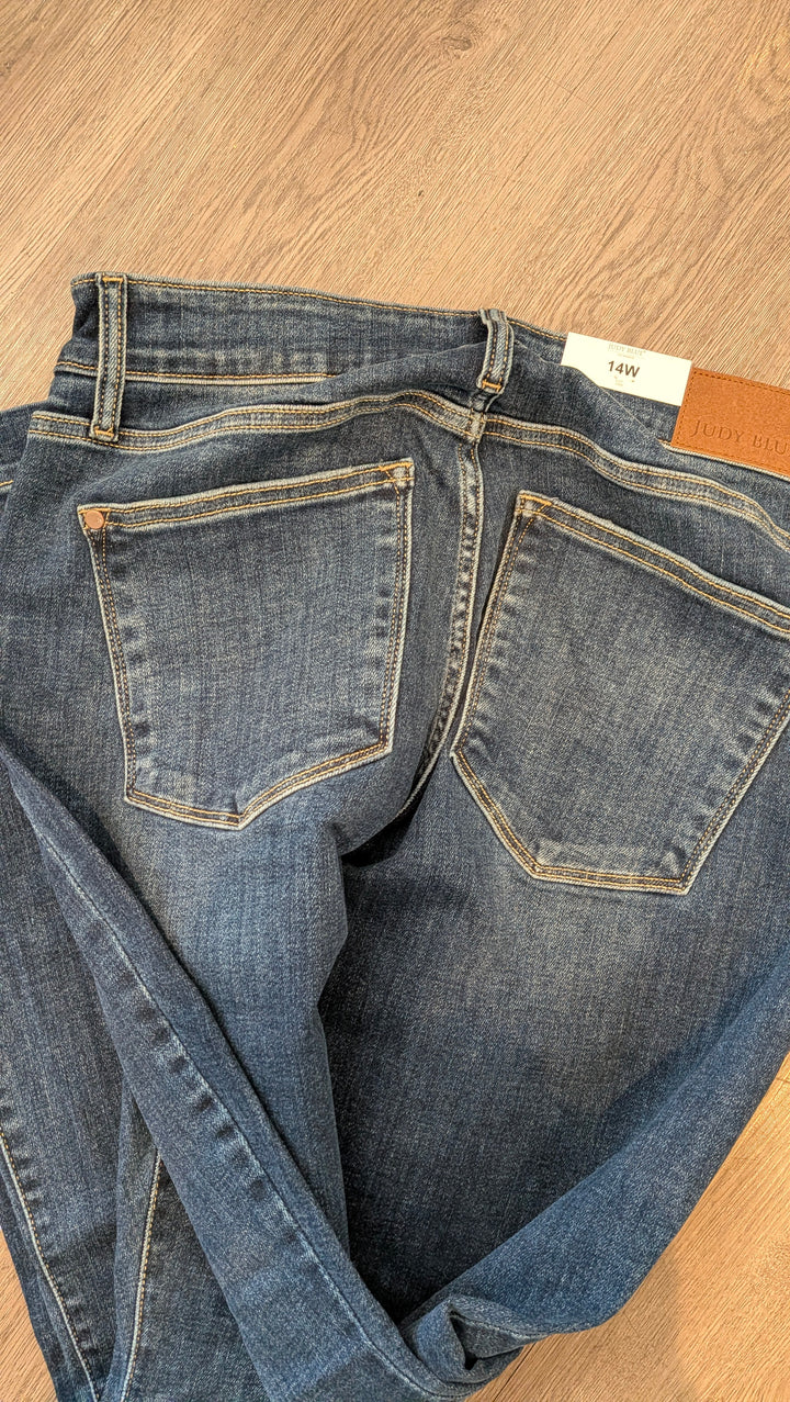 Judy Blue Plus Size Flare High Waist