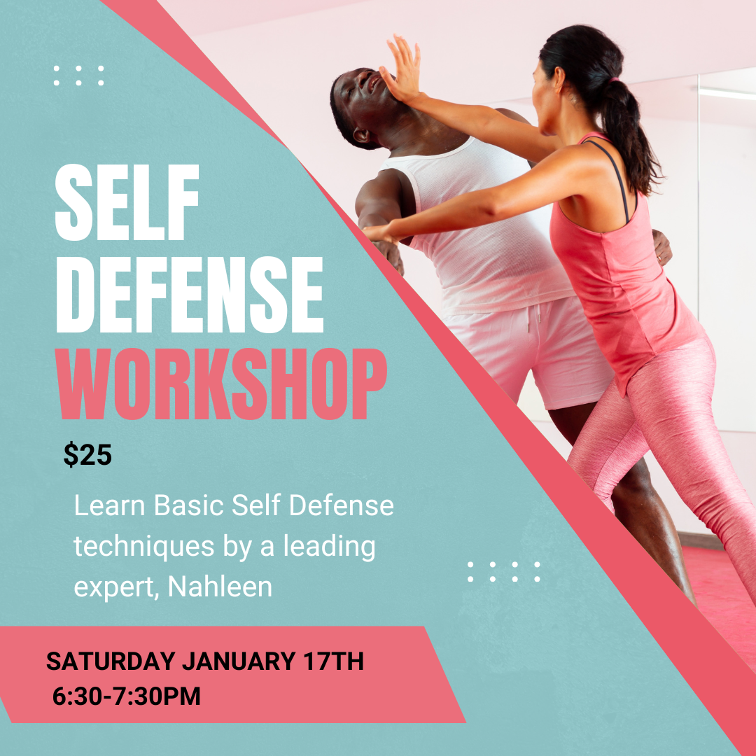 self defense woman event at esme and elodie
