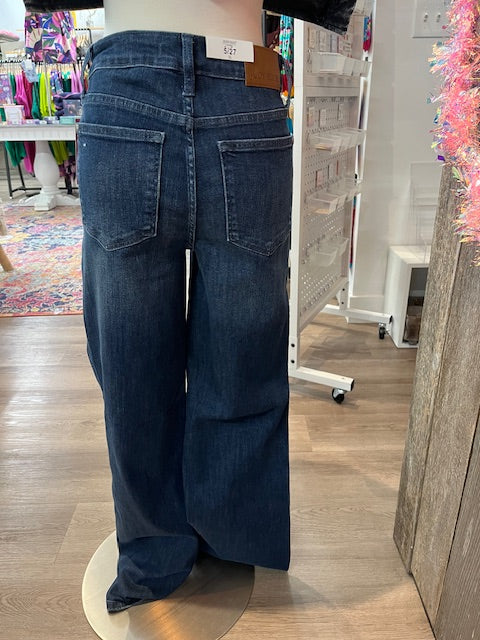 Women's Judy Blue Mid Rise Straight Fit JB88861 DK