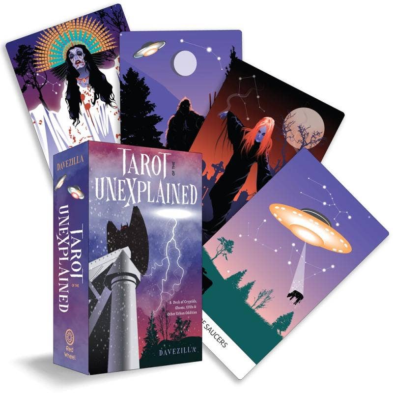 Tarot of the Unexplained: Cryptids, Ghosts, UFOs, Oddities - Esme and Elodie