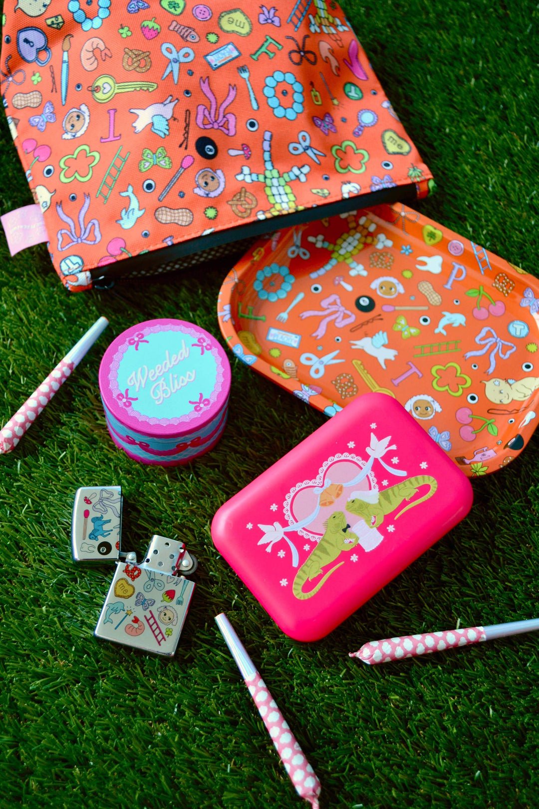 The Peach Fuzz - High Spy Refillable Lighter: Perfect - Esme and Elodie