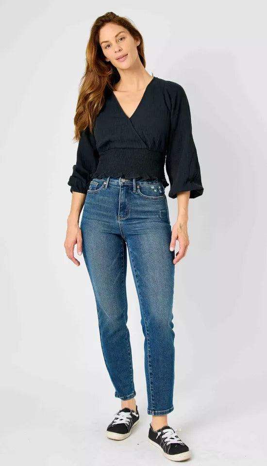 Women's Judy Blue slim fit high waist jeans - Esme and Elodie