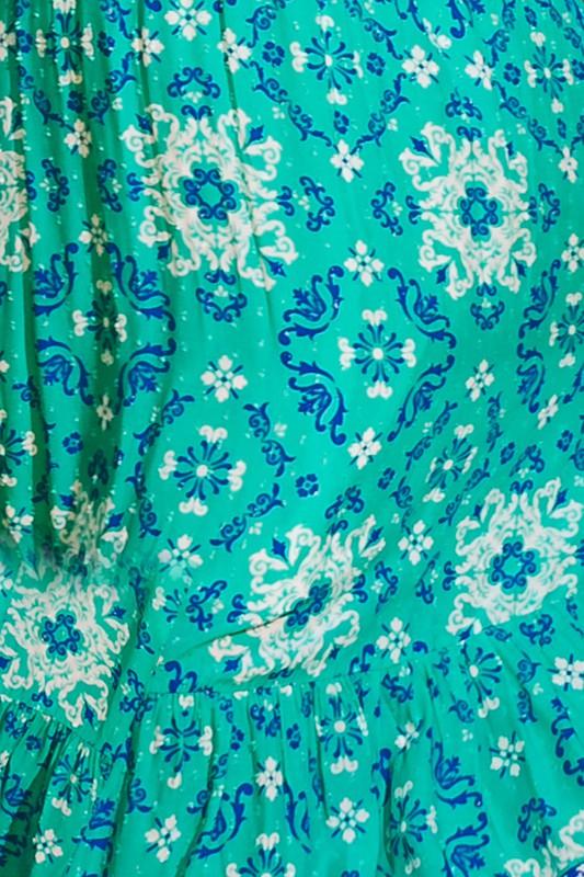 Plus size Ikat print bold summer dress with adjustable straps - Esme and Elodie
