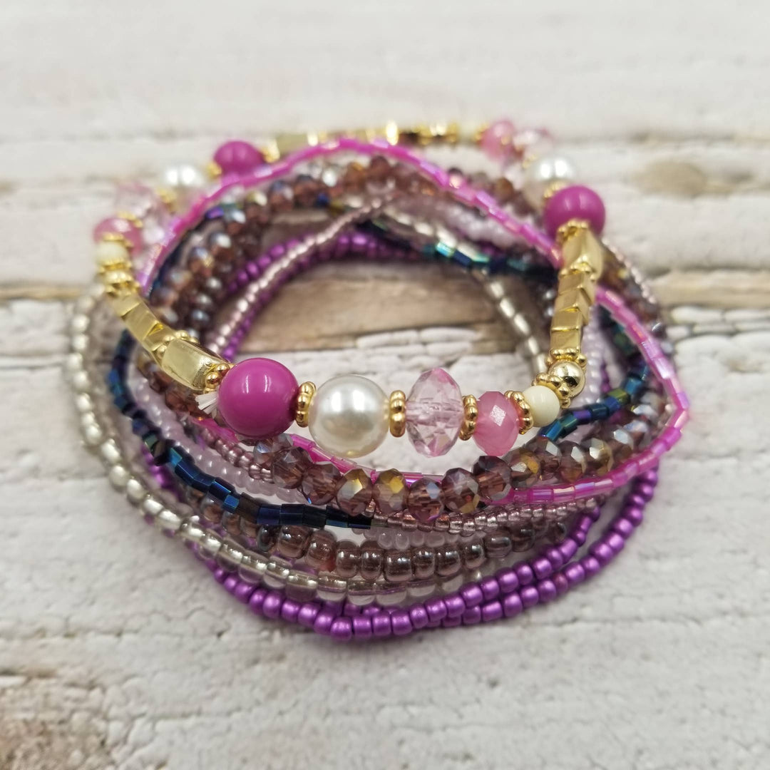 Treasure Wholesale - Multilayer Handmade Boho Bracelet