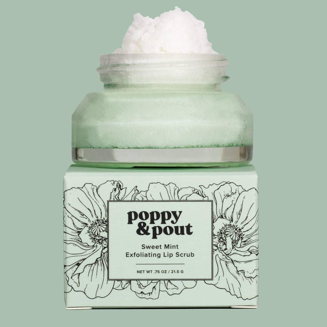 Poppy & Pout - Lip Scrub, Sweet Mint