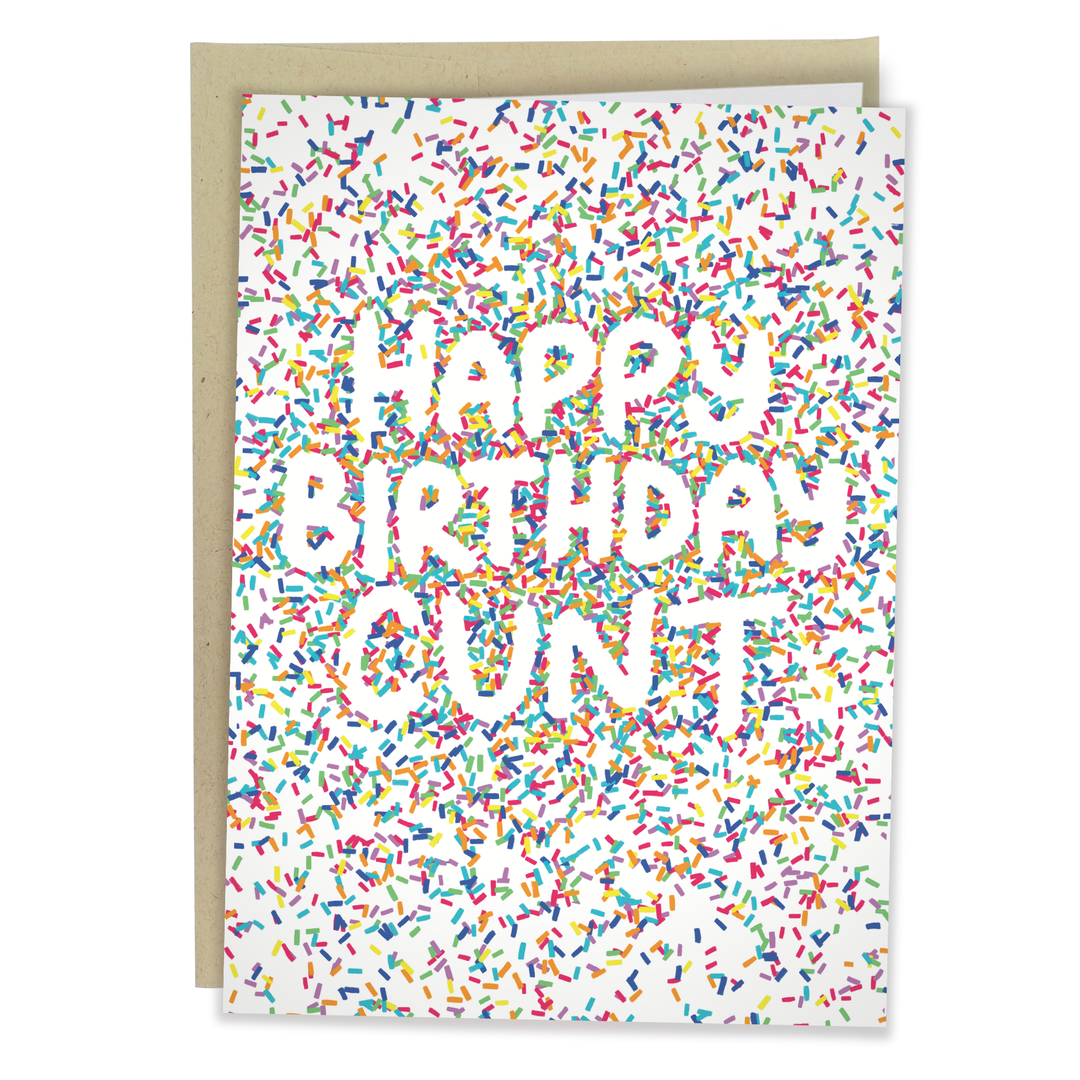 Sleazy Greetings - Happy Birthday Cunt