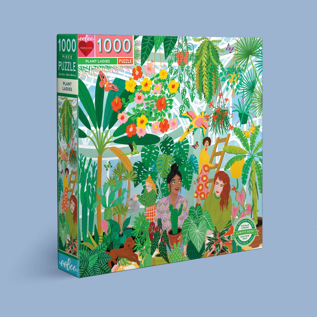eeBoo - Plant Ladies 1000 Piece Puzzle