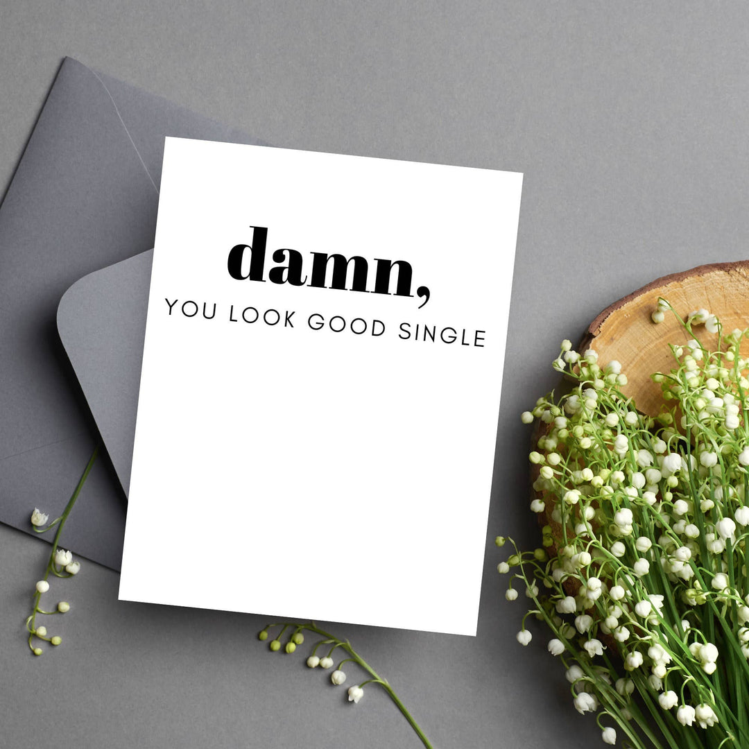 As Told By Ellie - Damn You Look Good Single Card