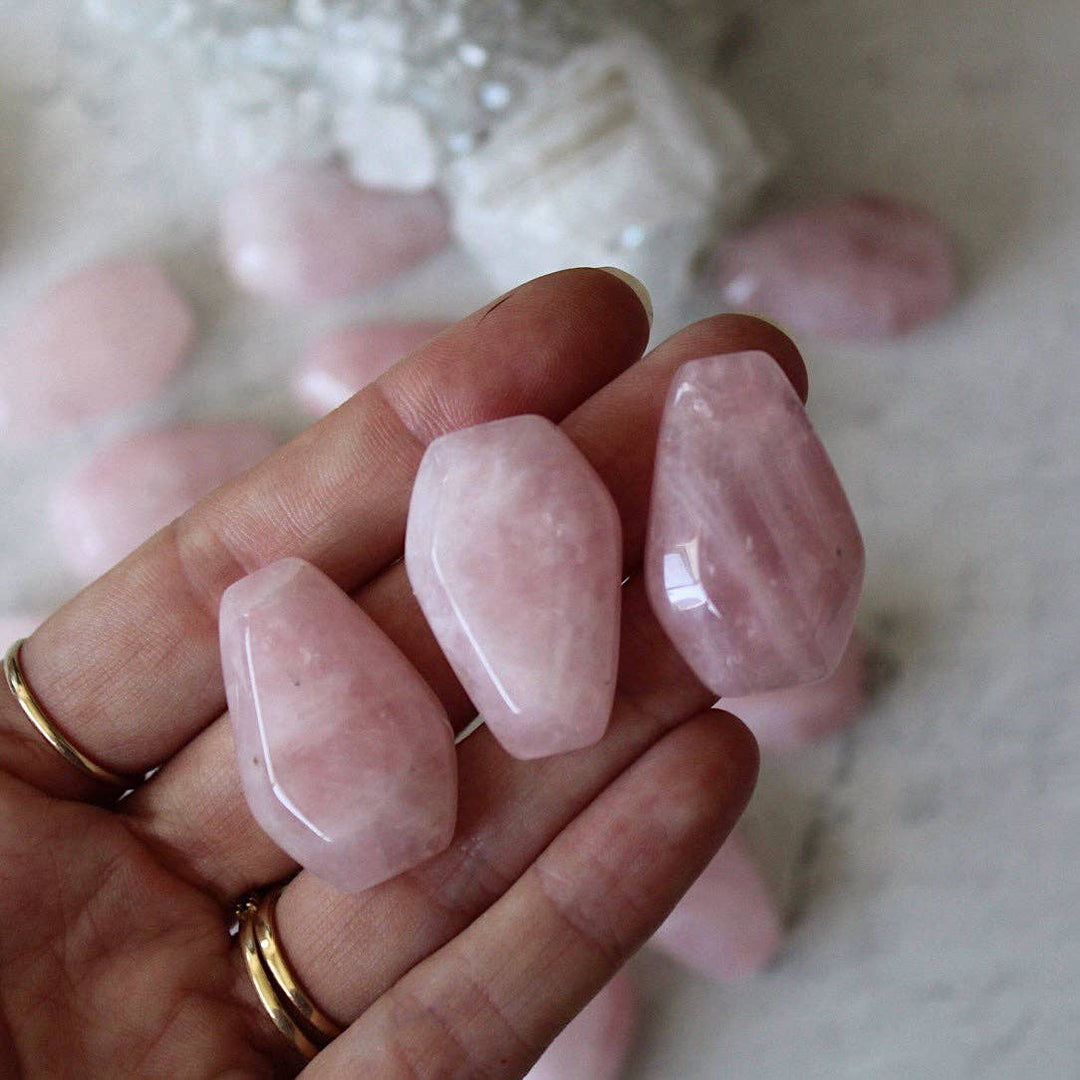 Rose Quartz Coffin (Crystals & Stones)