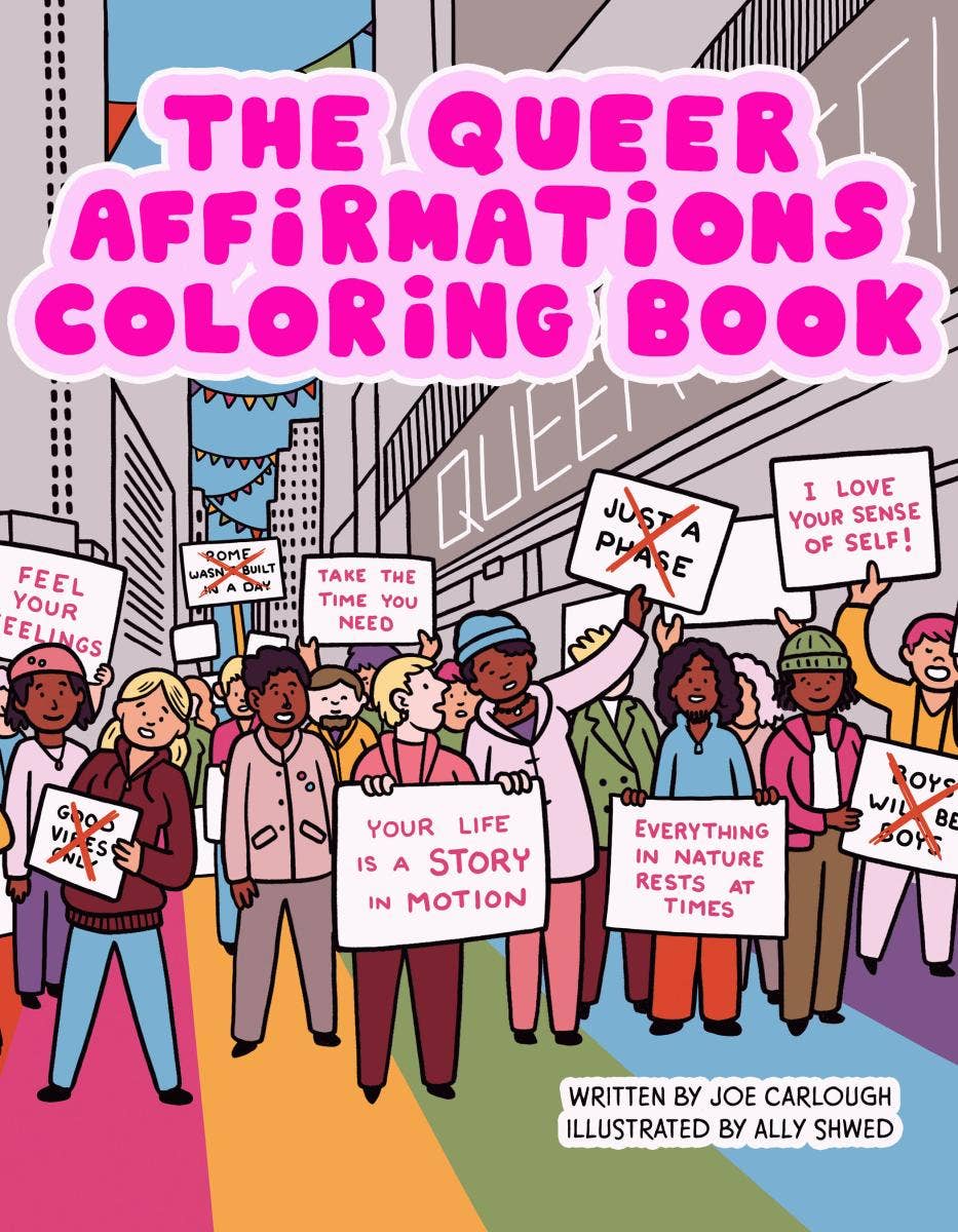 Microcosm Publishing & Distribution - The Queer Affirmations Coloring Book