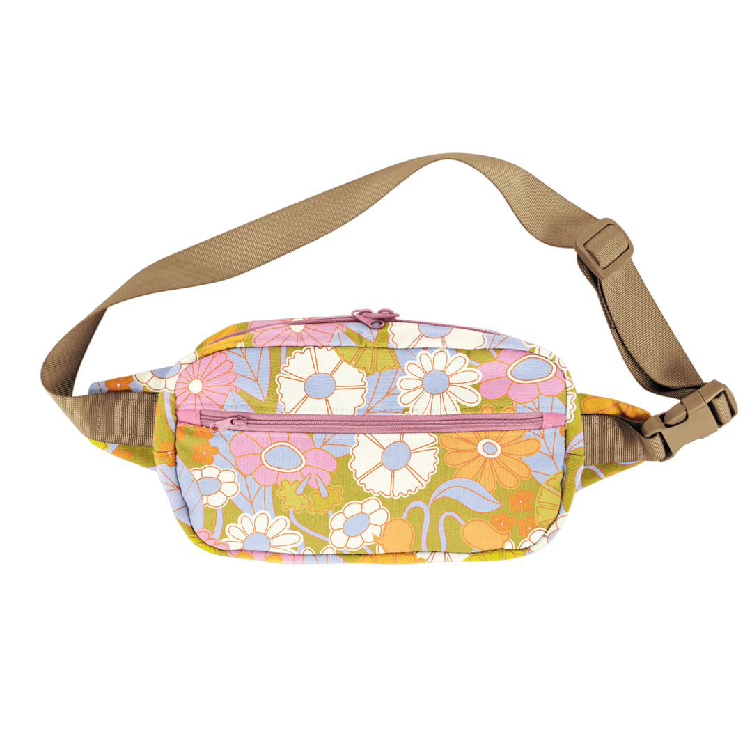 Talking Out of Turn - Large Hip Bag (Fanny pack, belt bag, festival, spring, summe