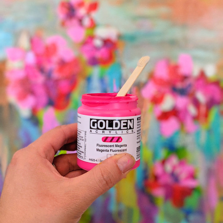 Abstract Floral Paint and Sip- Friday June 23rd 7-9PM