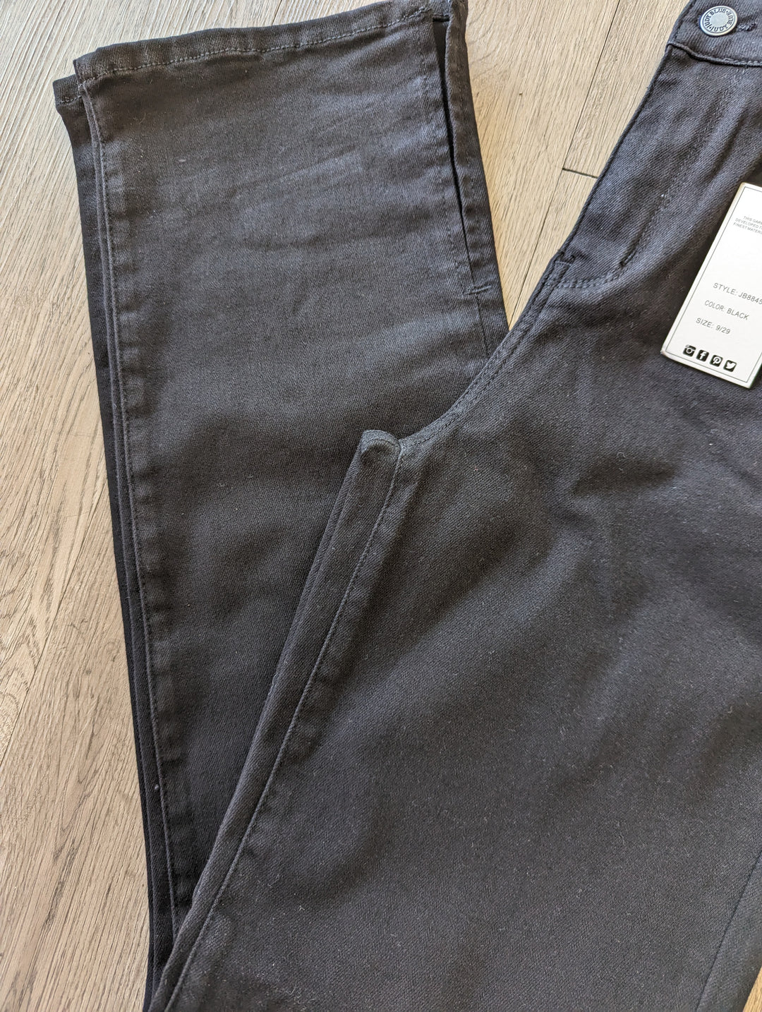 Judy Blue Black Straight leg non-distressed Jeans