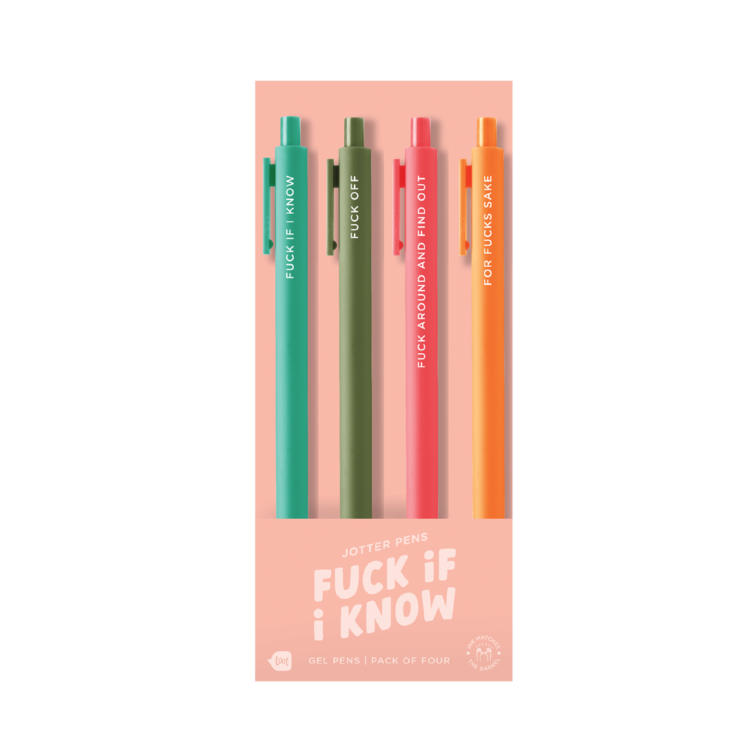 Talking Out of Turn - Jotter Sets 4 Pack