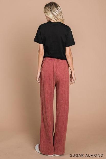 Adobe- vintage washed gauze pants - Esme and Elodie