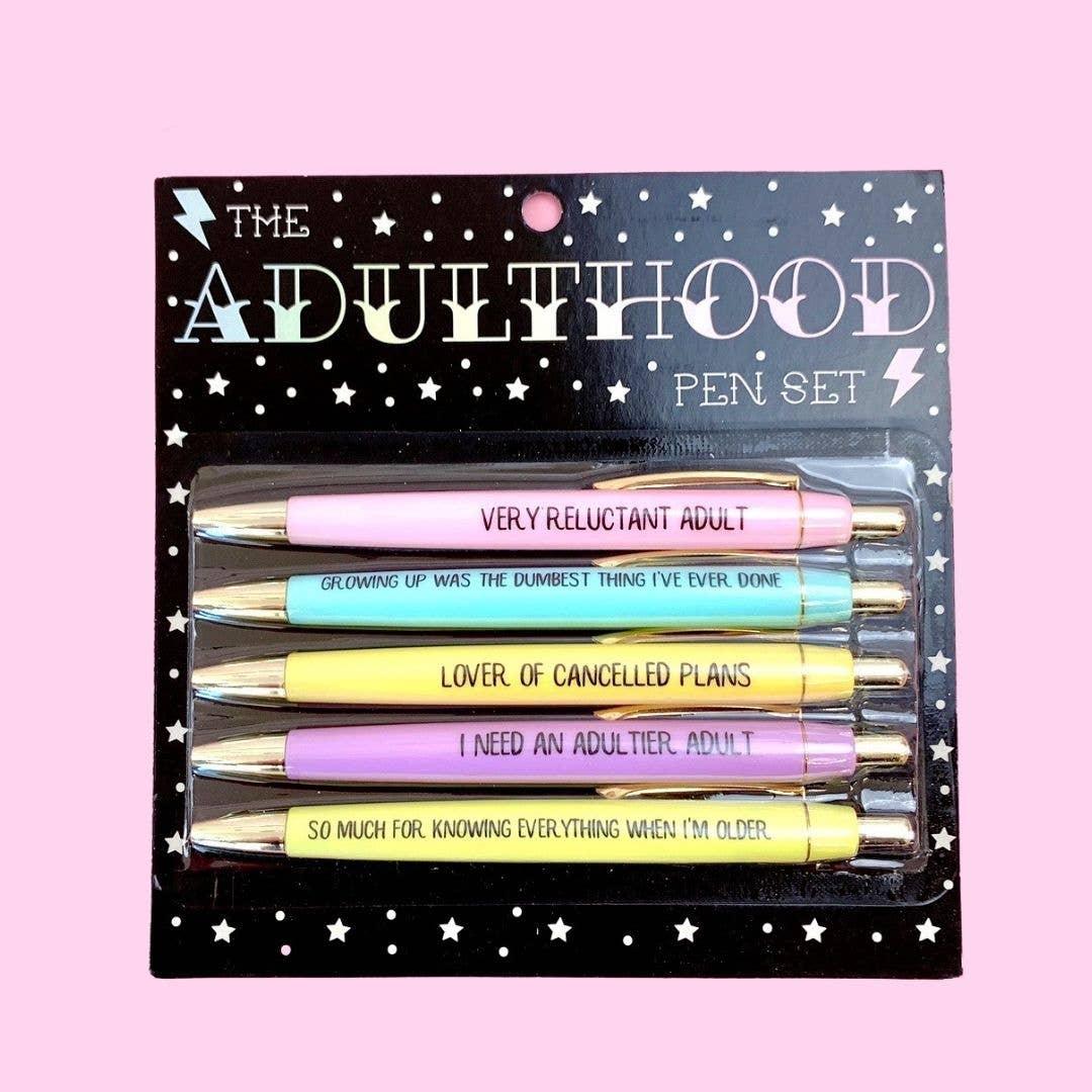 Adulthood Pen Set - Esme and Elodie