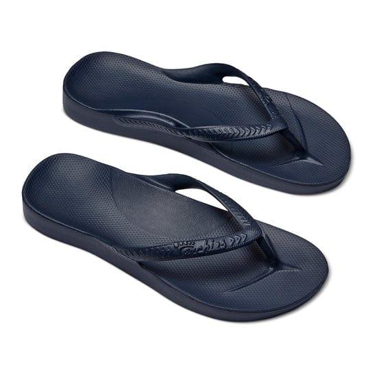 Archie's Flip Flops- Navy - Esme and Elodie