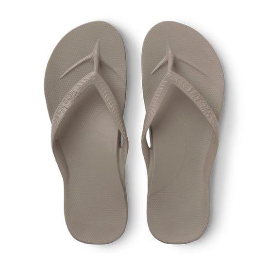 Archie's Flip Flops- Taupe - Esme and Elodie