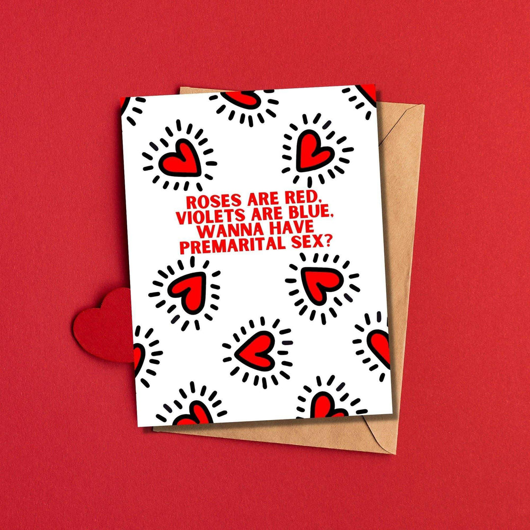 As Told By Ellie - Premarital Sex Valentine's Day Card - Esme and Elodie