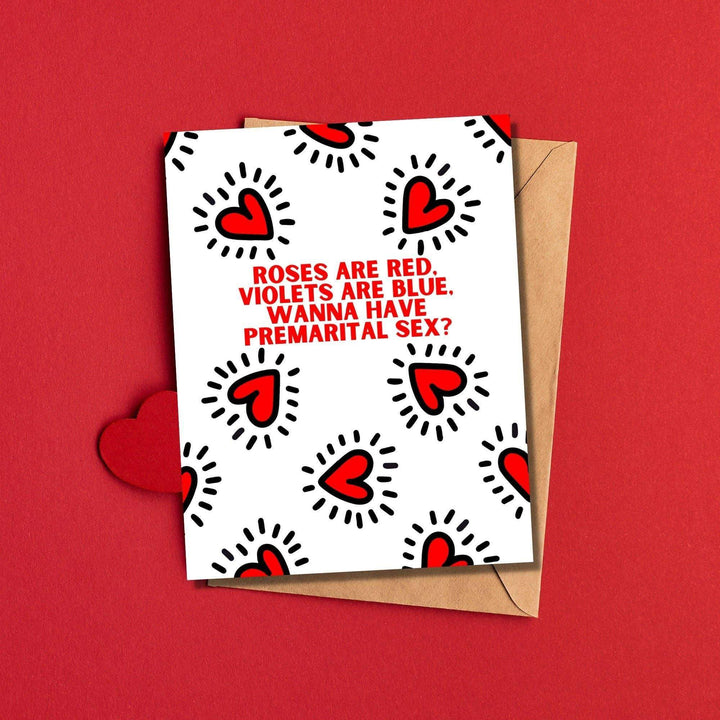 As Told By Ellie - Premarital Sex Valentine's Day Card - Esme and Elodie