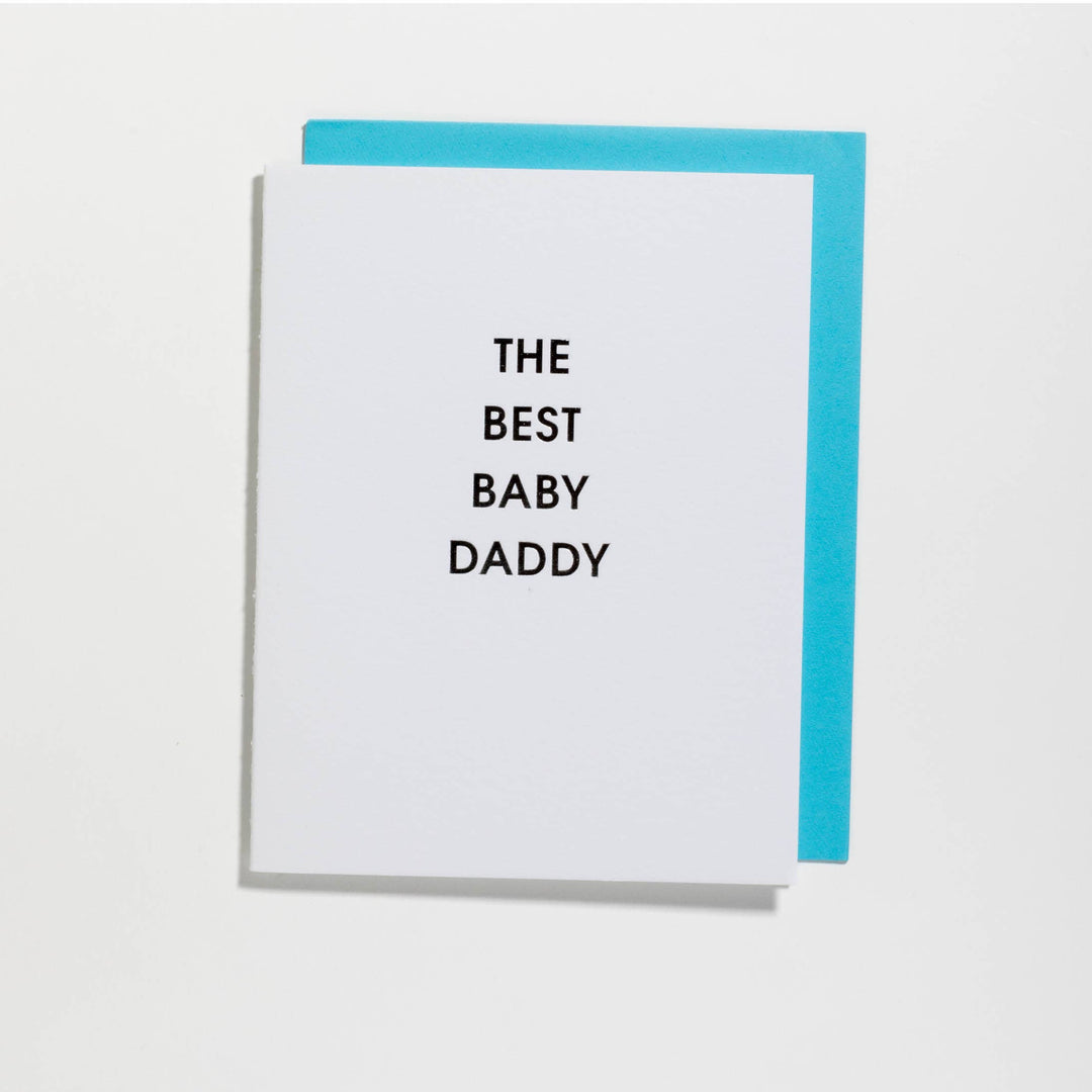 Chez Gagné - Best Baby Daddy - Father's Day Card