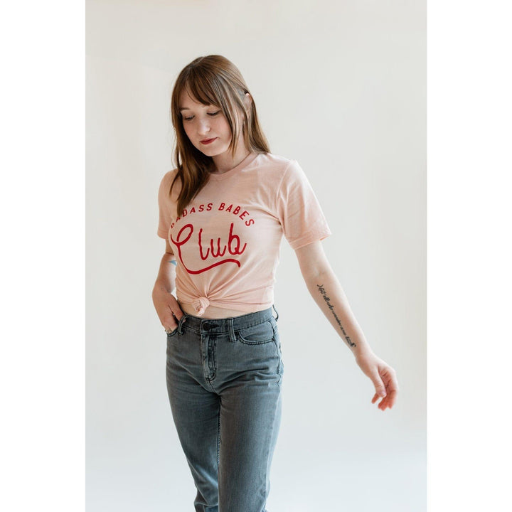 Badass Babes- womens and plus size graphic t - Esme and Elodie