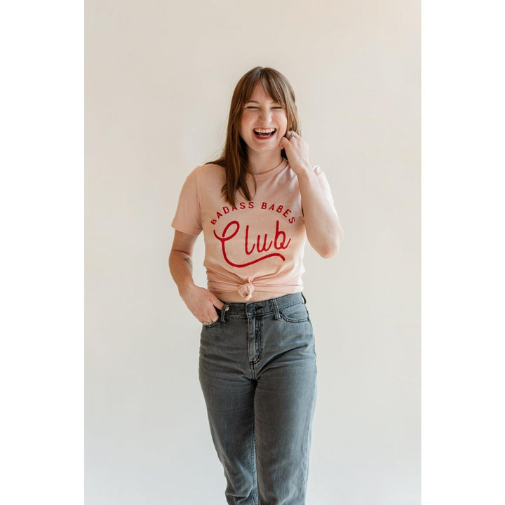 Badass Babes- womens and plus size graphic t - Esme and Elodie