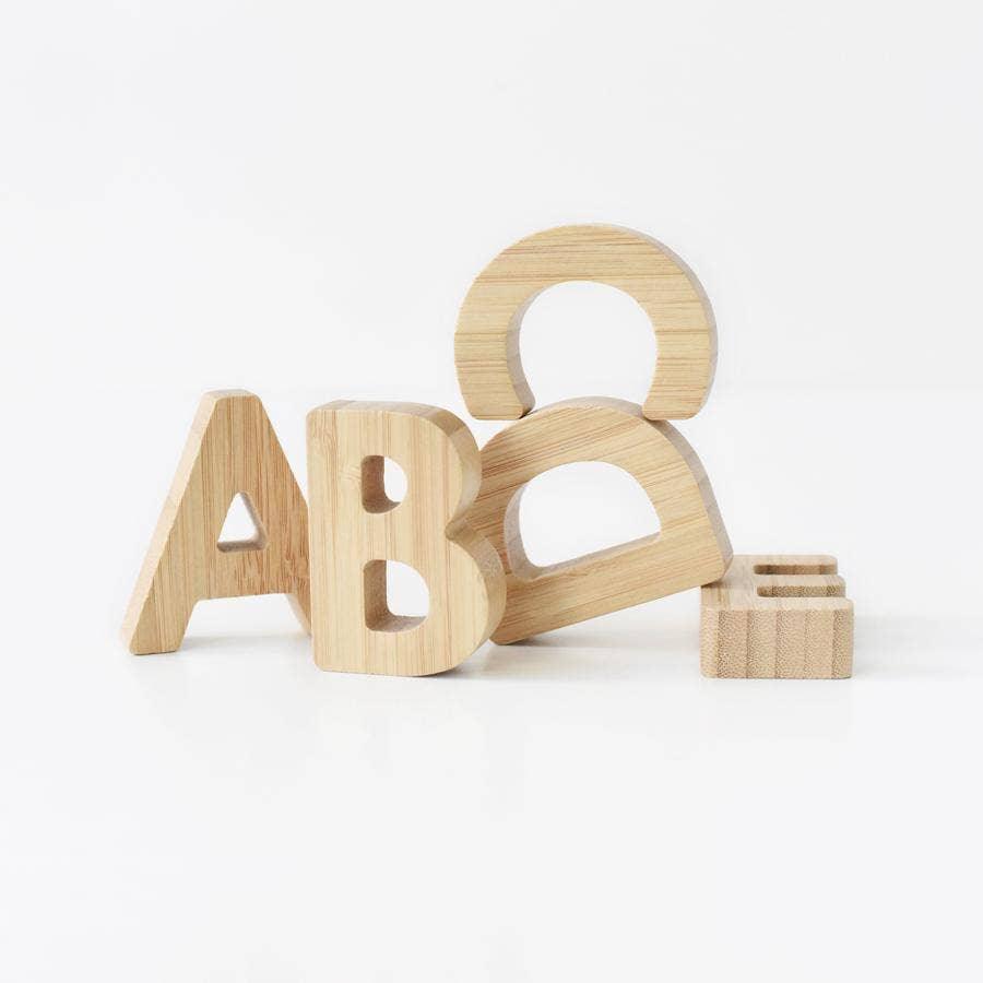 Bamboo Alphabet - Esme and Elodie