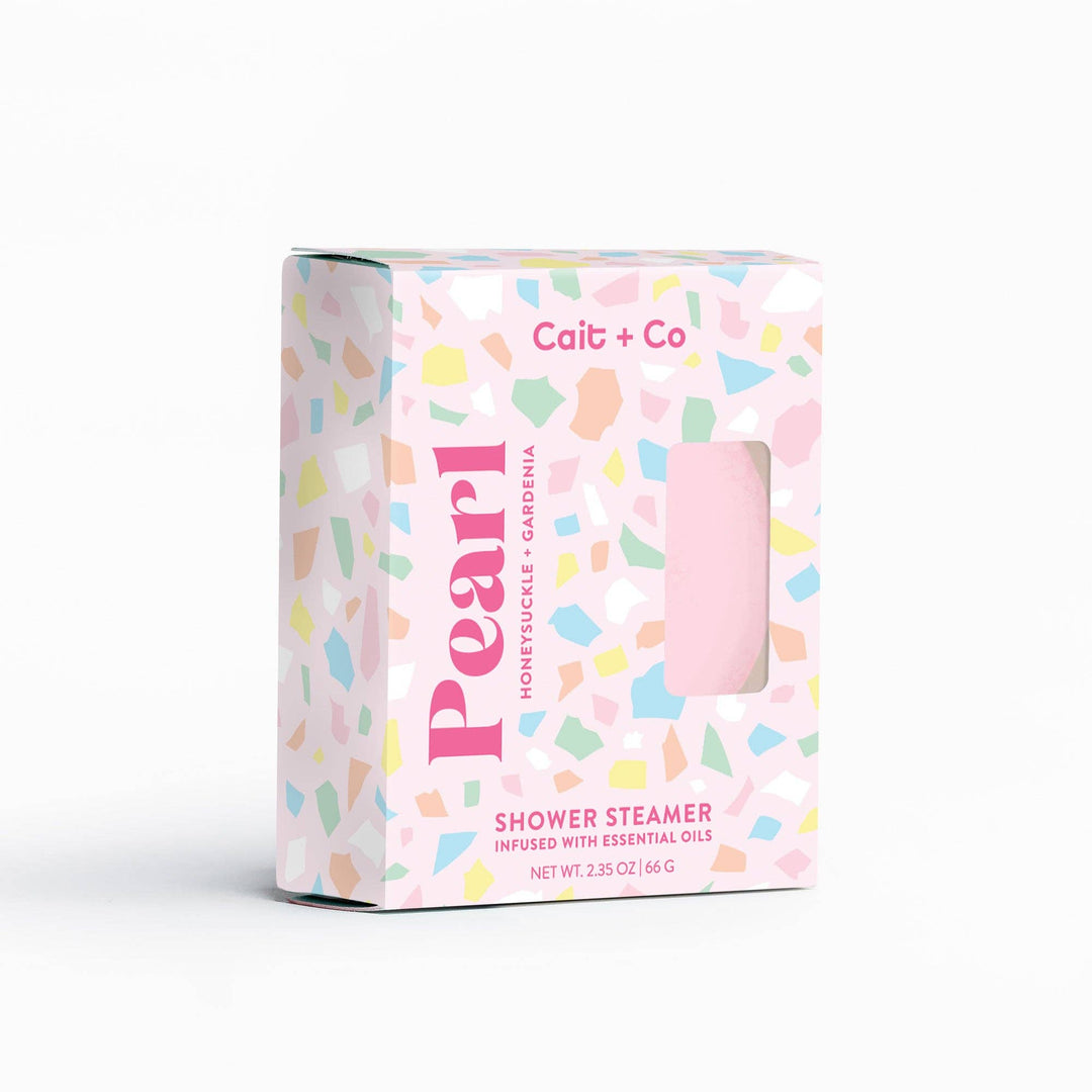 Cait + Co - Gem Shower Steamer - Pearl