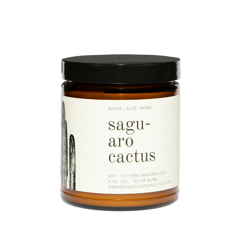 Broken Top Brands - Soy Candle - Saguaro Cactus - 9 oz.