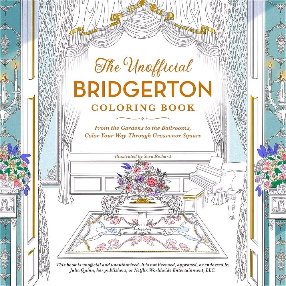 Bridgerton Coloring Book: From the Gardens to the Ballrooms - Esme and Elodie
