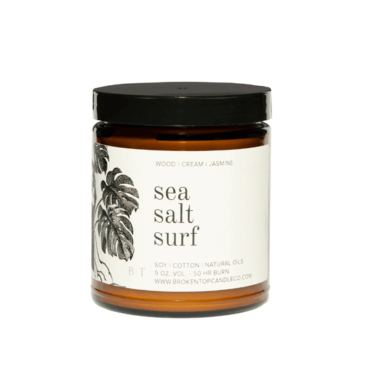Broken Top Brands - Soy Candle - Sea Salt Surf - 9 oz - Esme and Elodie