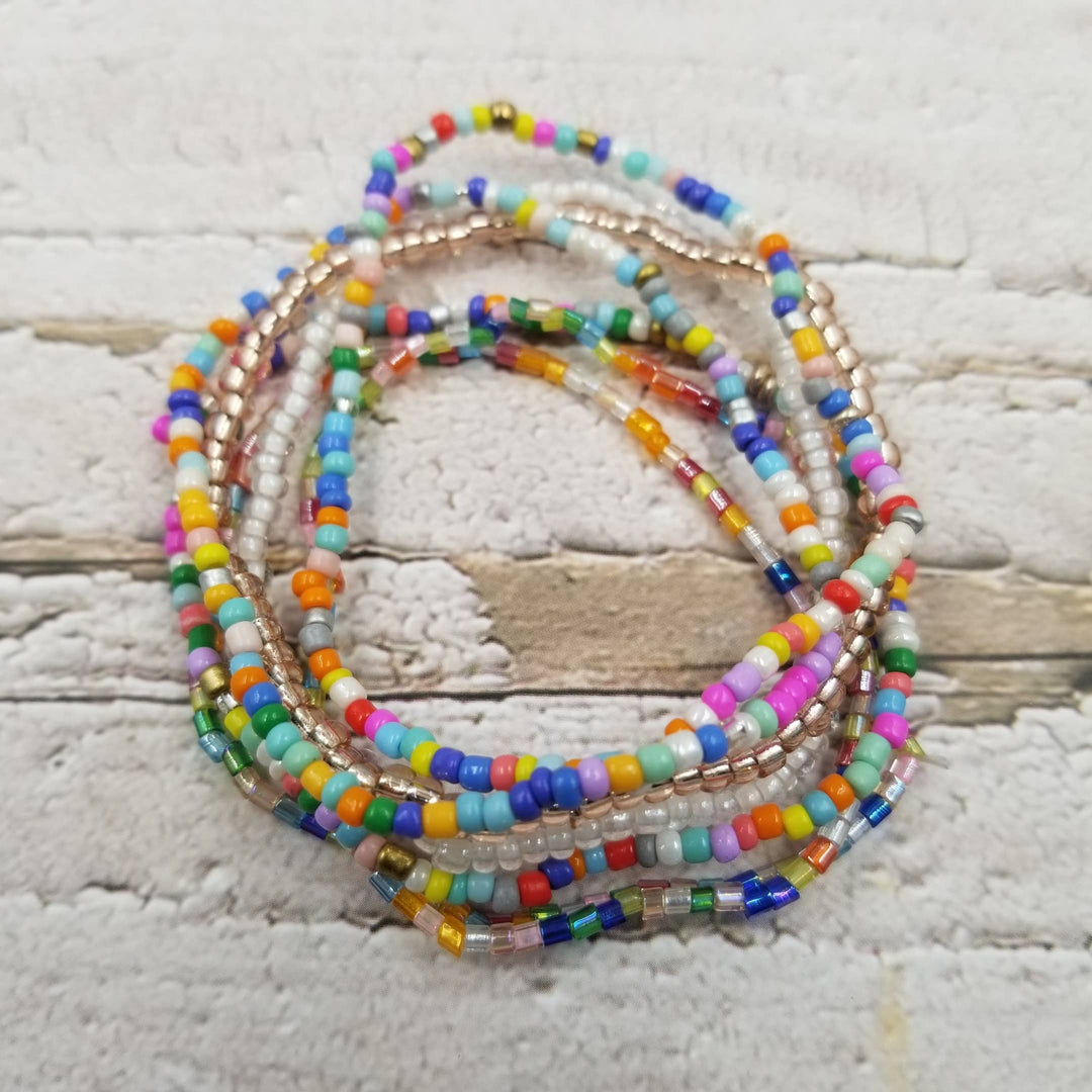 Multi Layered Boho Miyuke Bead Bracelet