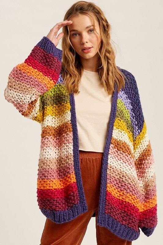 Chunky Knit Cardigan - Esme and Elodie