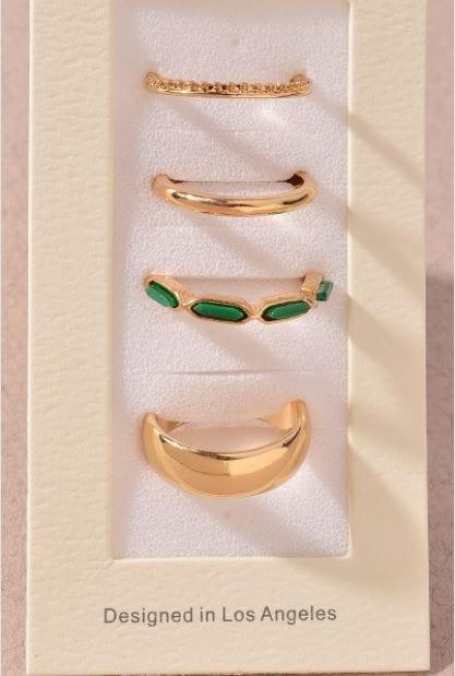 Clover Ring Set - Esme and Elodie