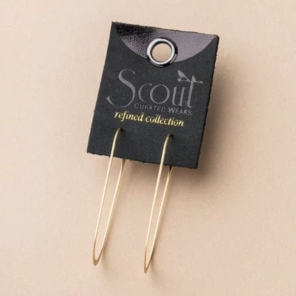 Cosmic Oval Earring in Gold by Scout - Esme and Elodie