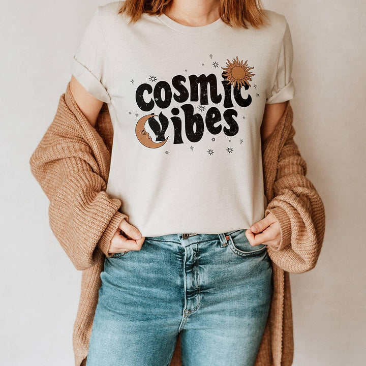 Cosmic Vibes- women's graphic tee - Esme and Elodie