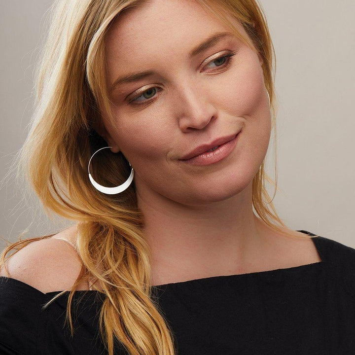 Crescent Hoop in Gold by Scout - Esme and Elodie